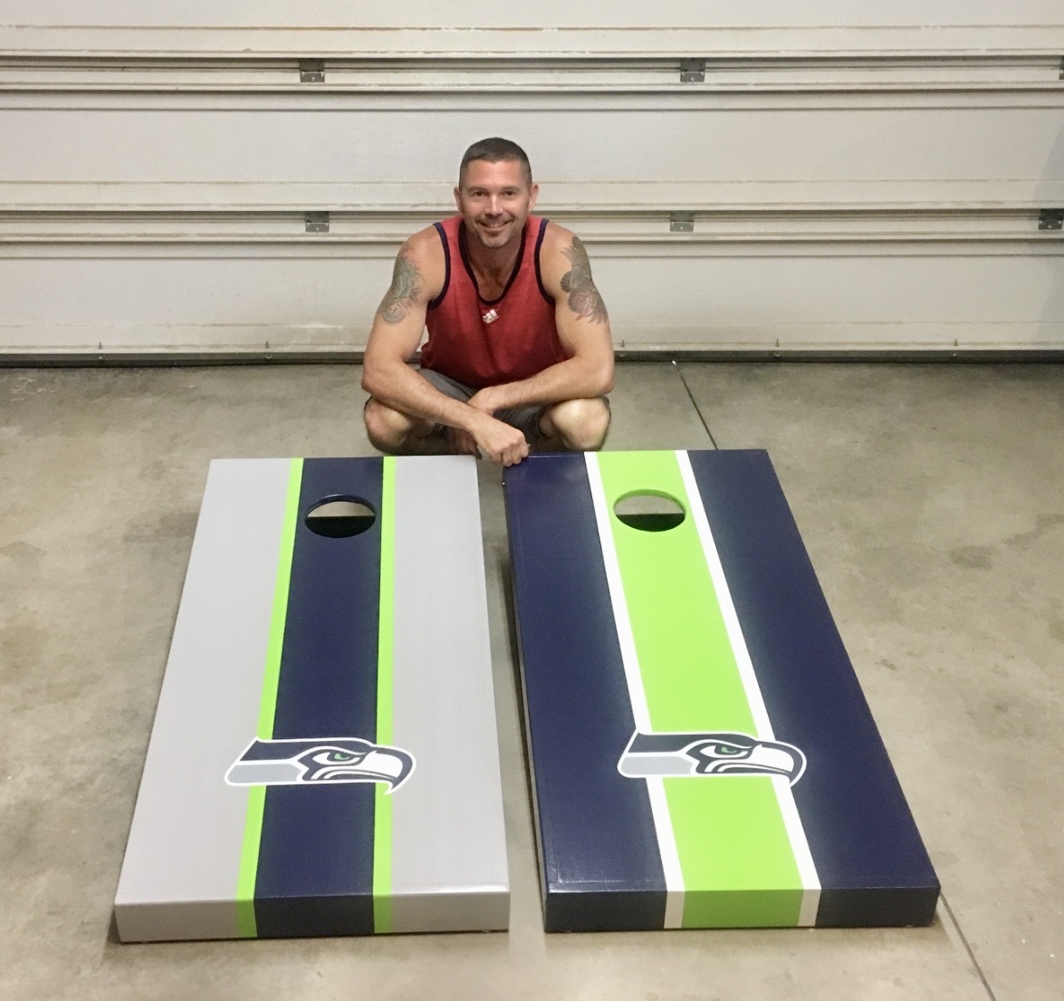 Cornhole board