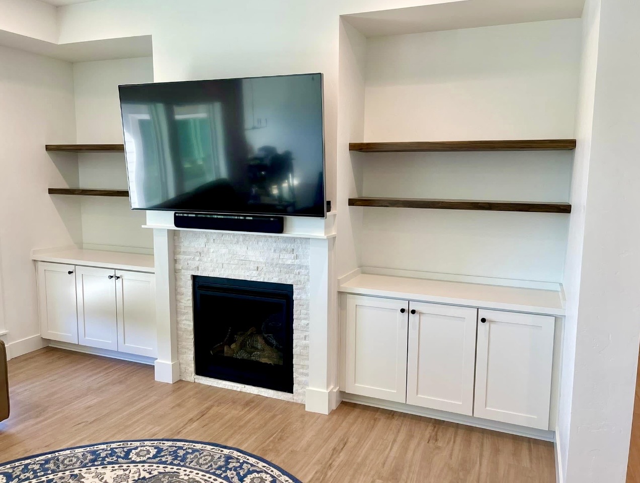 Custom shelving